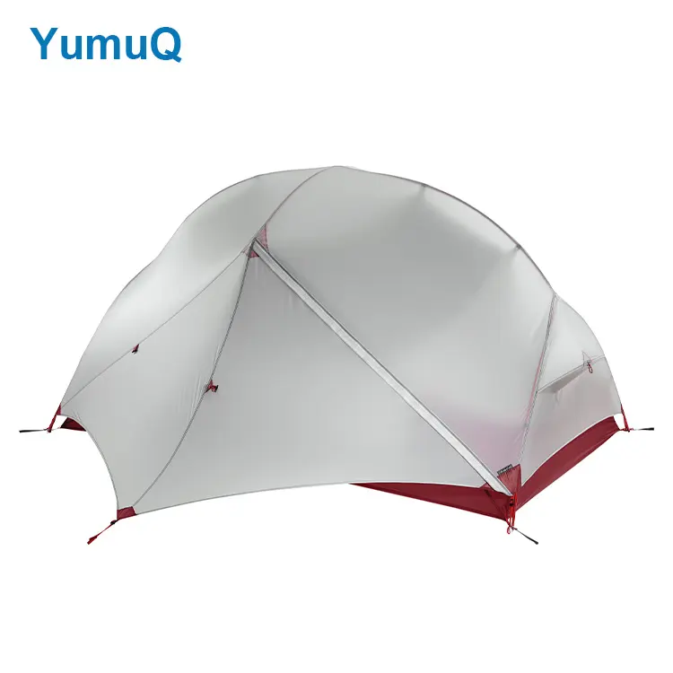 YumuQ 2 People Man Ultralight Lightweight Backpacking Ultralight Hiking Small Tent Cheap Factory Price  Season