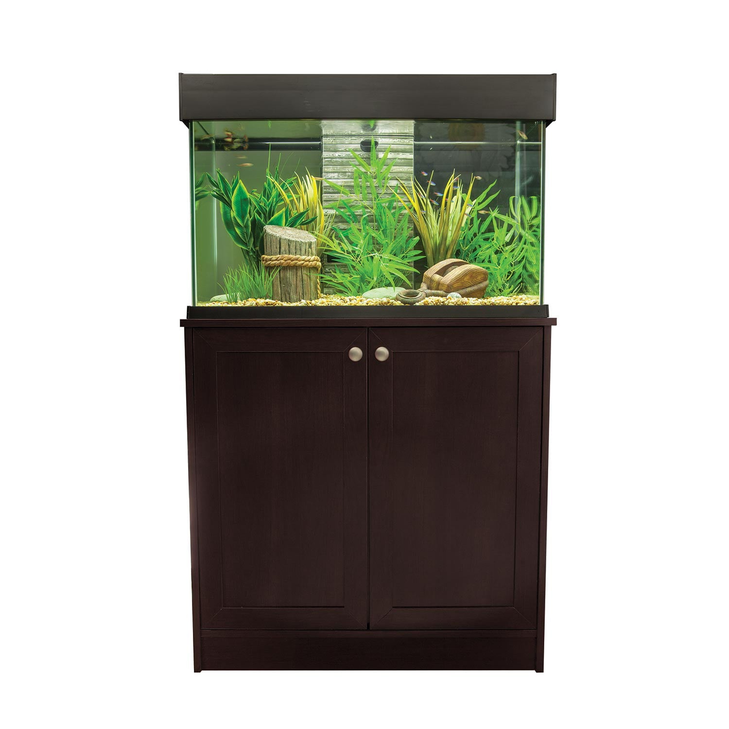 Fluval Accent Aquarium， Espresso， 25 gal