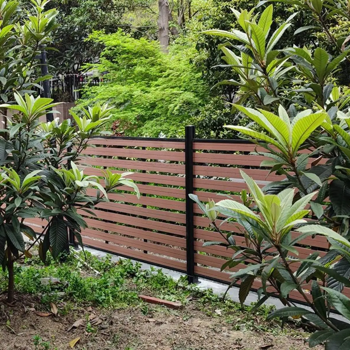 Low Price Supply Easy To Install Privacy Fence Good And Cheap Wpc Outdoor Garden Wpc Fence Wall Panel Outdoor