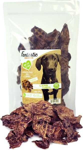 Fantastic Dog Chews Lamb Lungs Dog Chews