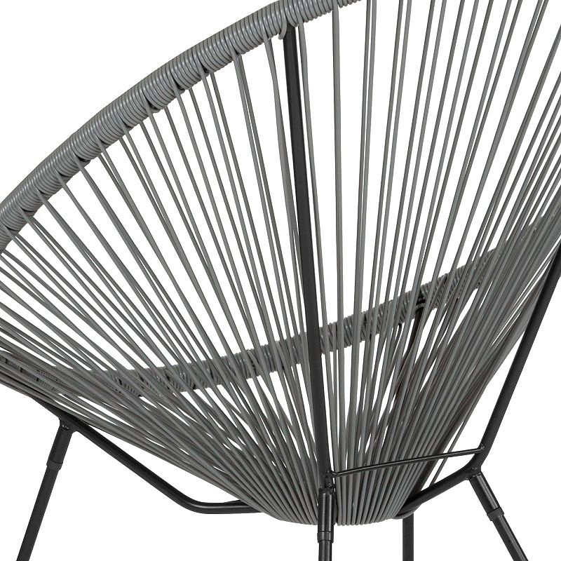 Flash Furniture Valencia Oval Comfort Indoor / Outdoor Papasan Chair