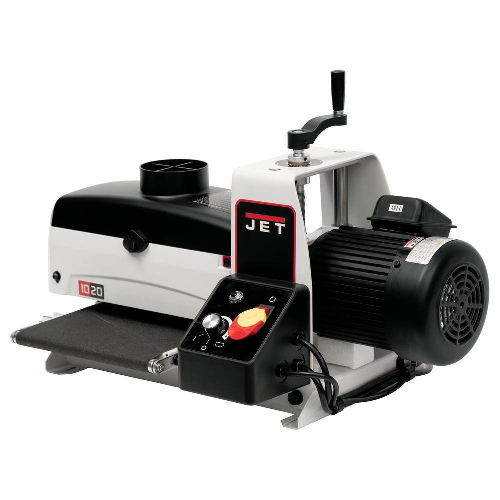 Jet JWDS-1020 10 in.20 in. 115-Volt Benchtop Drum Sander 723510