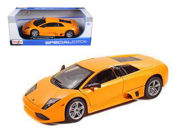 Maisto 2007 Lamborghini Murcielago LP640 Orange 1/...