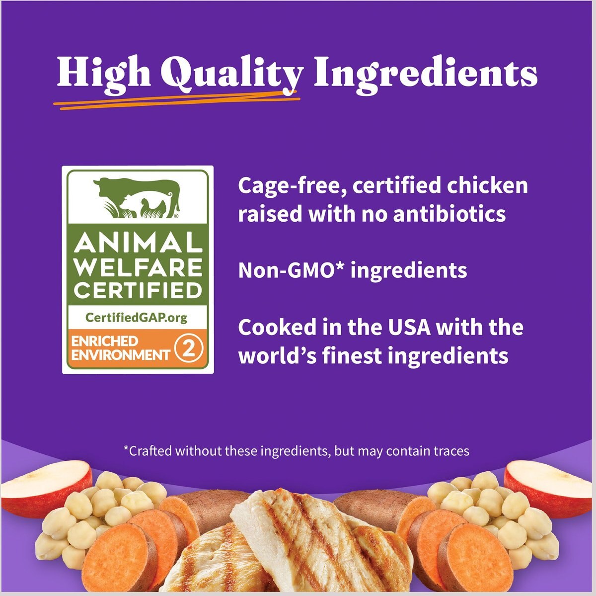 Halo Holistic Complete Digestive Health Grain-Free Chicken and Sweet Potato Recipe Senior Dry Dog Food