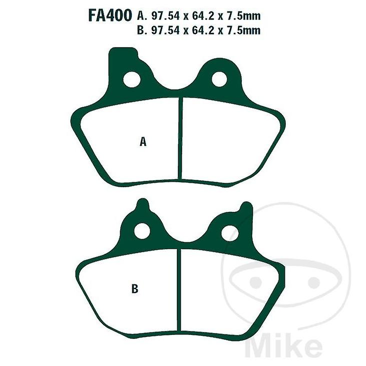 EBC V Rear Brake Pads FA400V FLSTFSE 1690 EFI CVO Fat Boy Screamin Eagle 2005