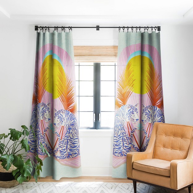 1pc Blackout Window Curtain Panel Deny Designs