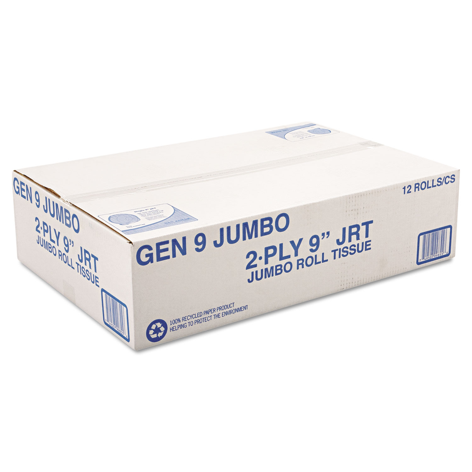 Jumbo Roll Bath Tissue by General Supply GEN9JUMBOB