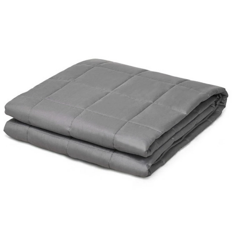 Twin Size 12 lbs Weighted Blankets Cotton with Glass Beads