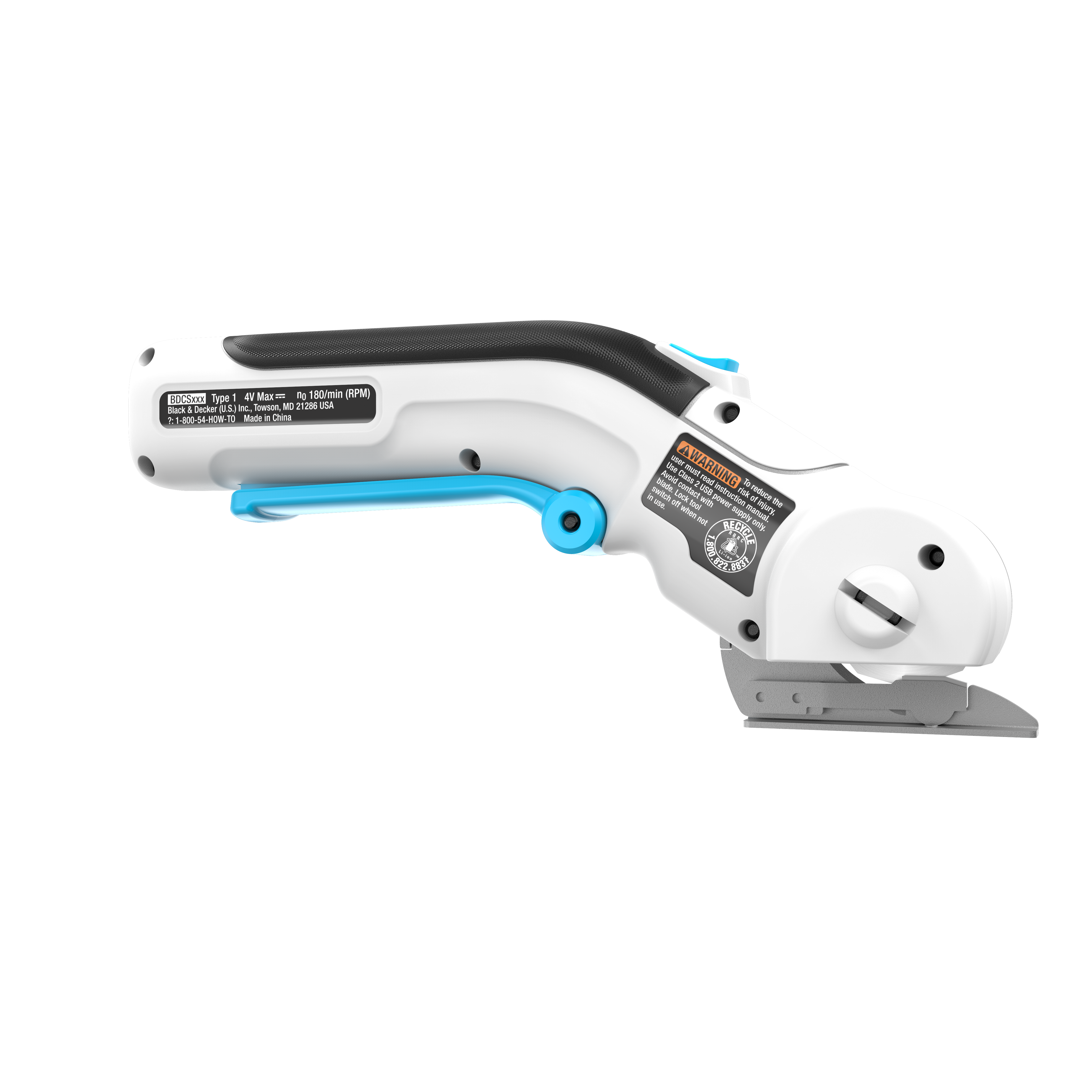 4V MAX* Cordless Rotary Cutter, USB Rechargeable