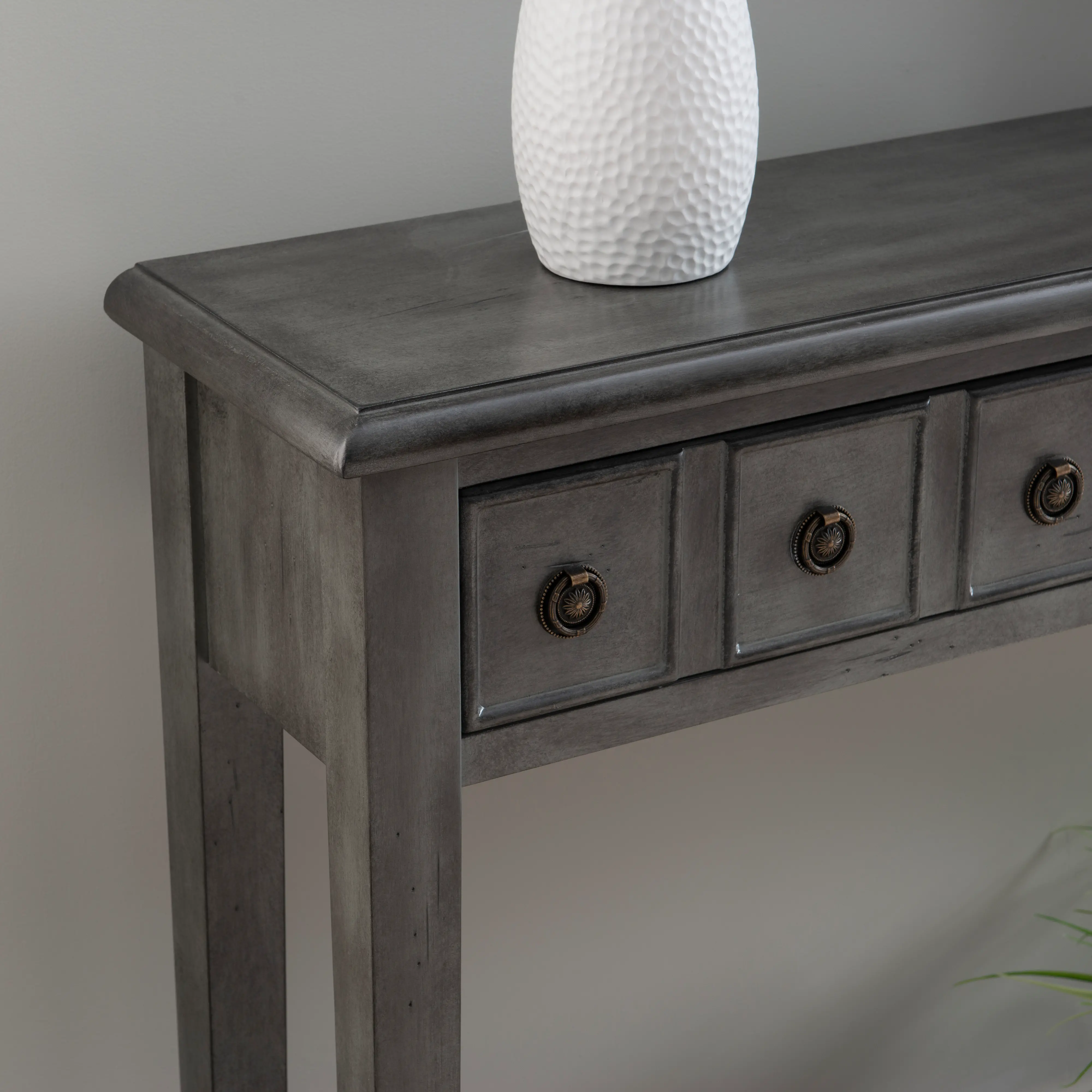 Sadie Gray Long Console Table