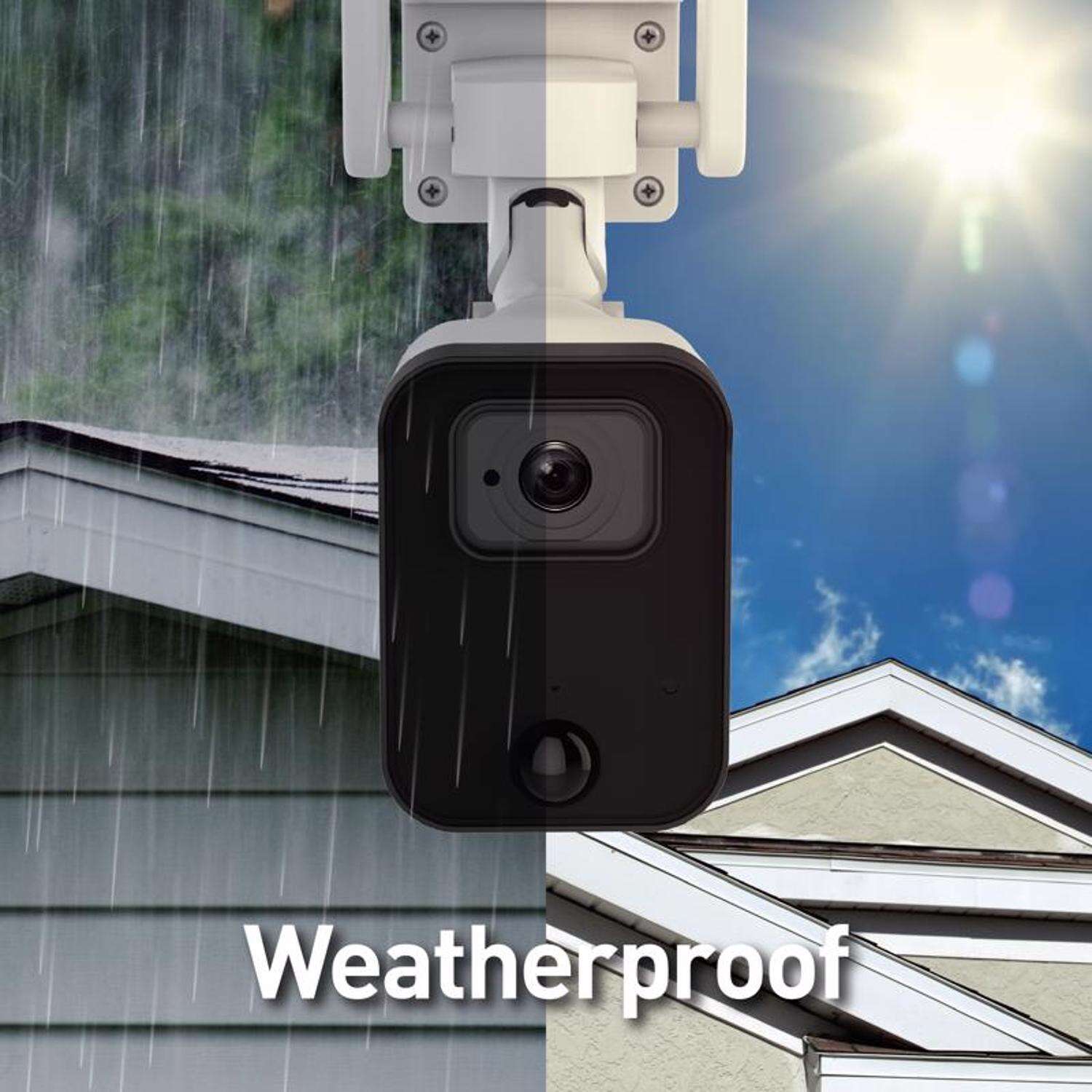 Swann Fourtify Plug-in Indoor and Outdoor Wi-Fi Security Camera