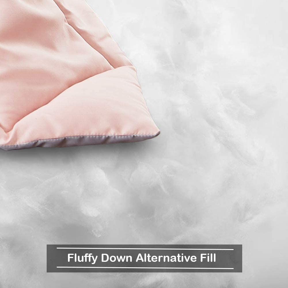 Down Alternative Reversible 3 pcs Comforter Set