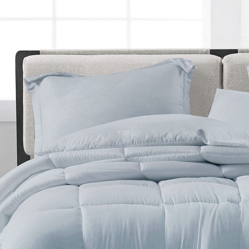 Cannon Solid Comforter Set with Shams