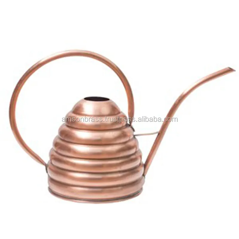 Watering Can Honeycomb Design Watering Can Solid Metal Planting Can Metal Water Cane Garden Water Supply