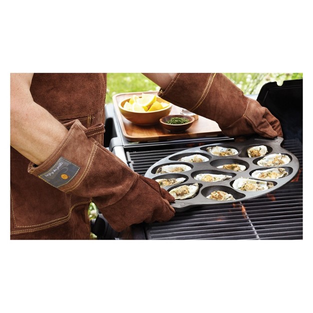 Oyster Grill Pan Black Outset