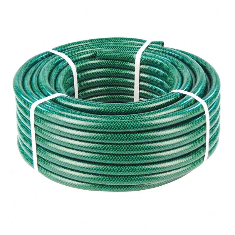 Factory Supply Attractive Price Making  Machine Plastic 15M Standard Reinforced Pvc Fiber Reinforced Garden Hoses/