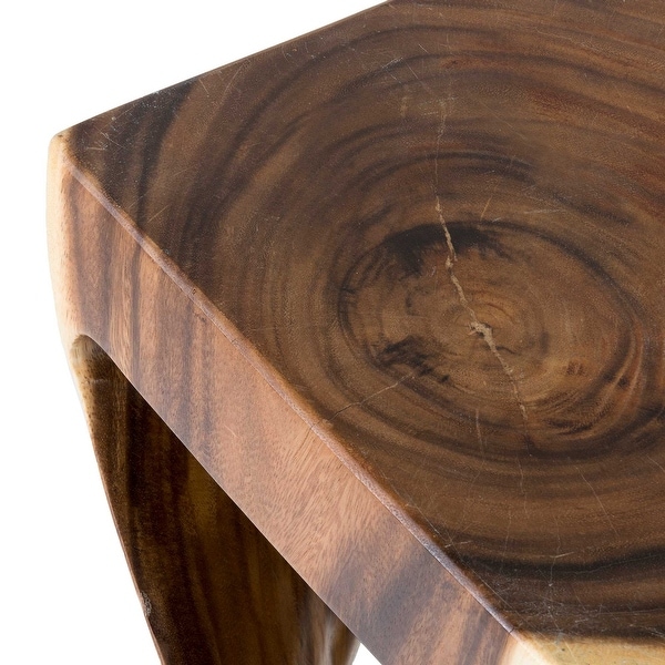 Sculpted Twist End Table