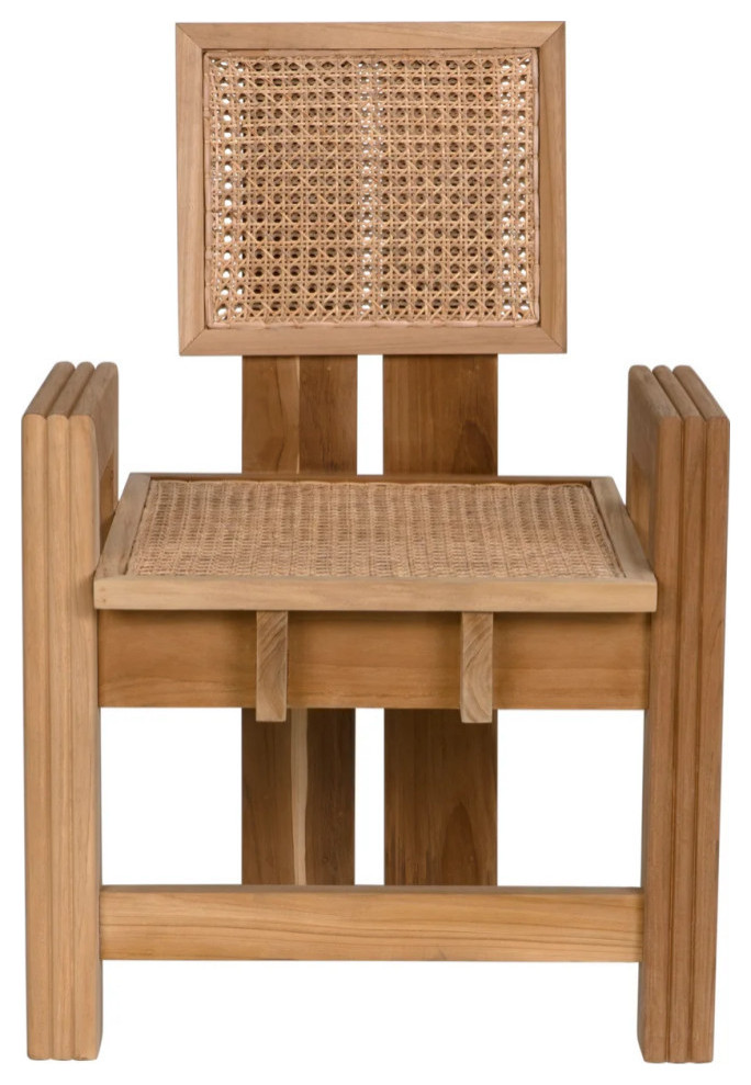 Marshall Chair  Teak Set of 2   Modern   Dining Chairs   by Rustic Home Furniture Deco  Houzz