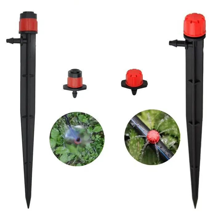 Drip irrigation 360 degree watering pile irrigation dripping head