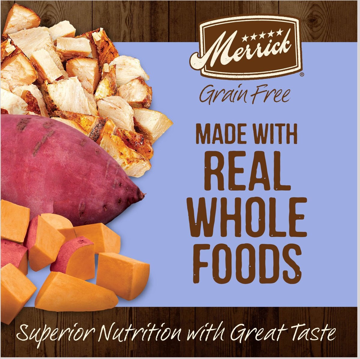 Merrick Grain-Free Puppy Chicken and Sweet Potato Recipe Dry Dog Food