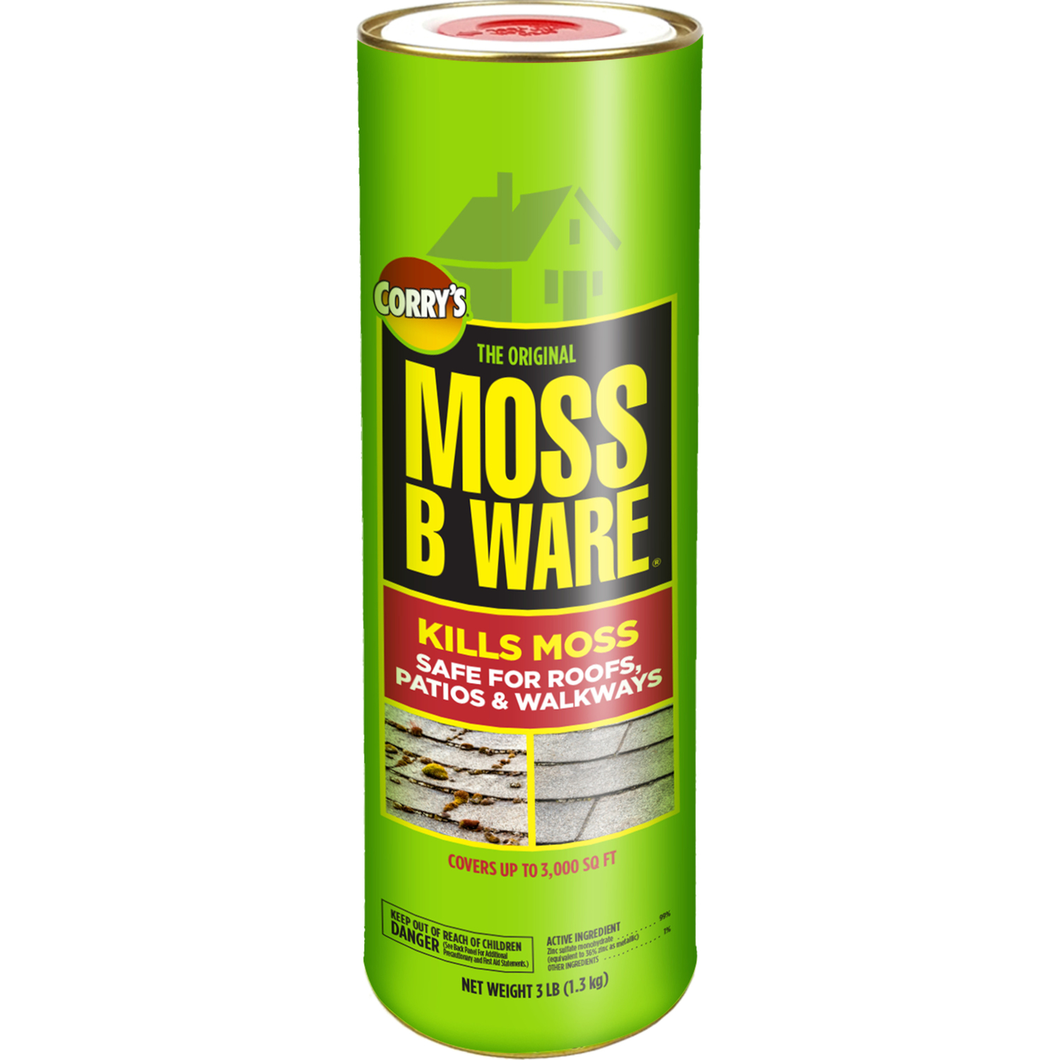 Corrys Moss-B-Ware Moss Killer Granules 3 lb