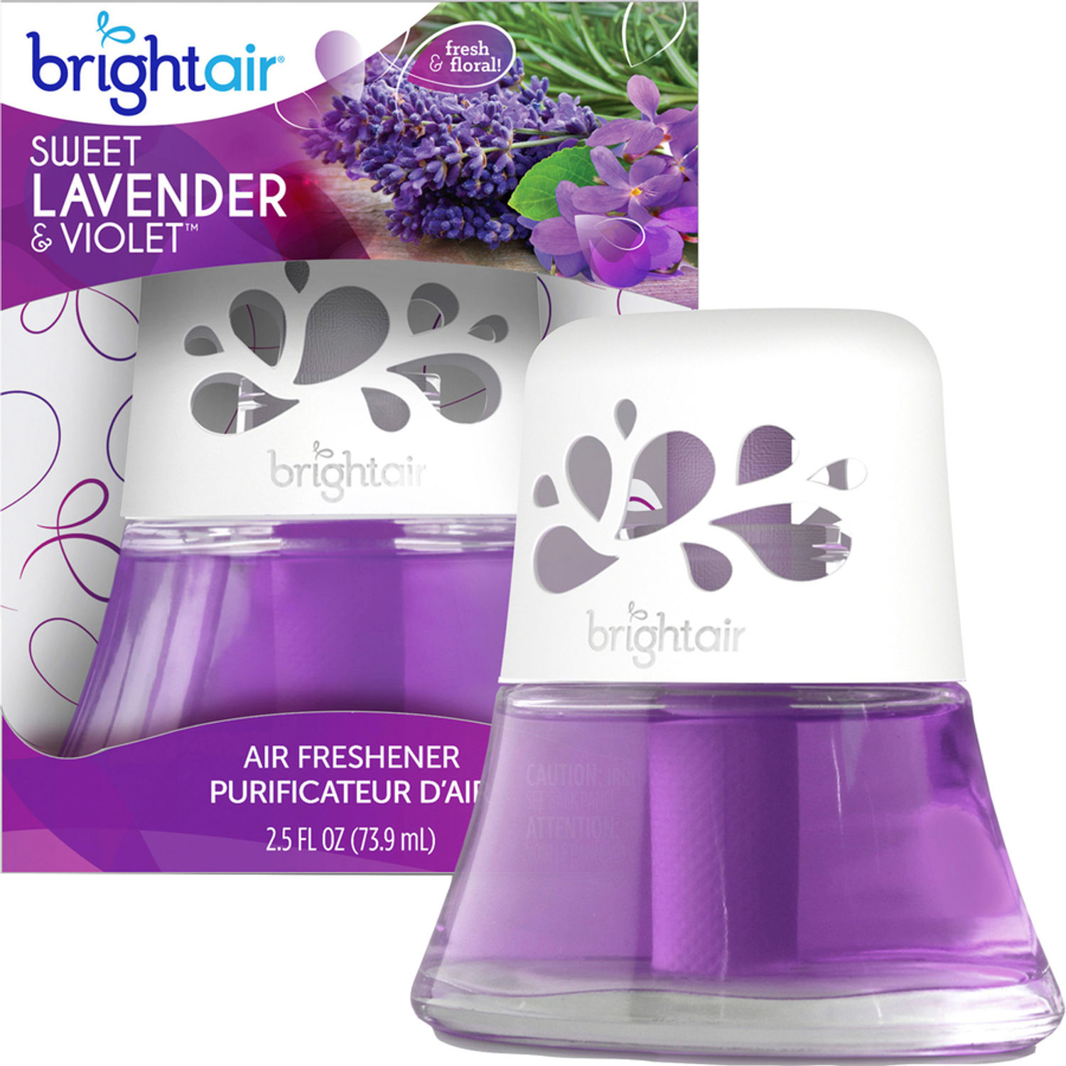 Sweet Lavender and Violet Scented Oil Air Freshener by BPG International， Inc BRI900288