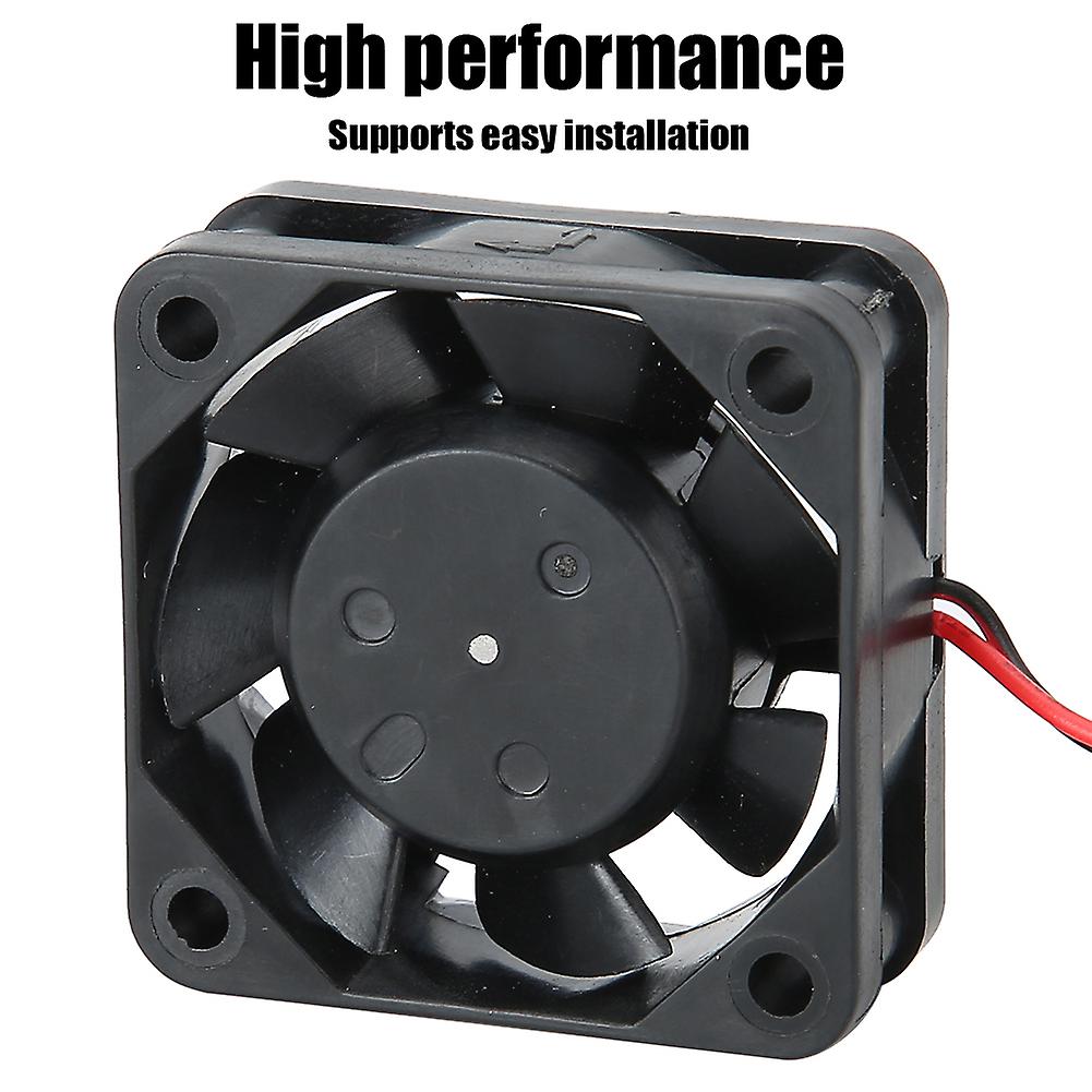 Cooling Fan 4cm 12v 0.11a Ultra-quiet Chassis Cooler 2-pin Shlf1606kl-04w-b50 For Server