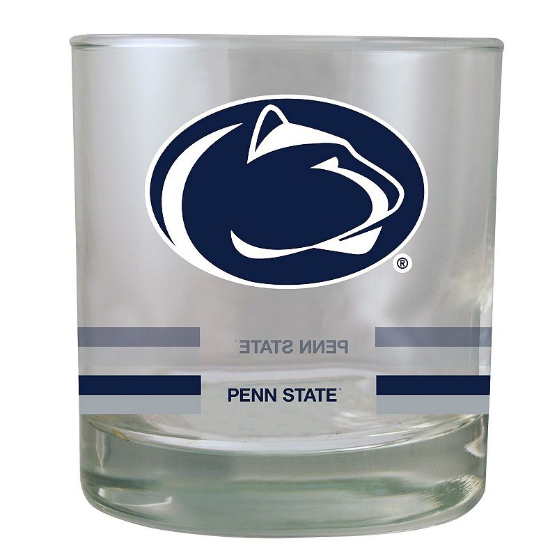 Penn State Nittany Lions 10oz. Banded Rocks Glass