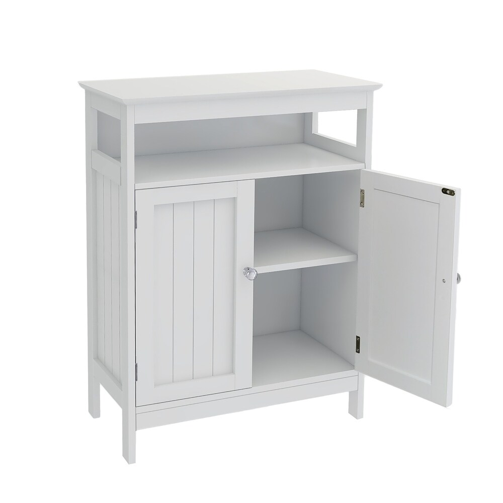 Floor Storage Cabinet  Utility Cupboard Shoe Cabinet