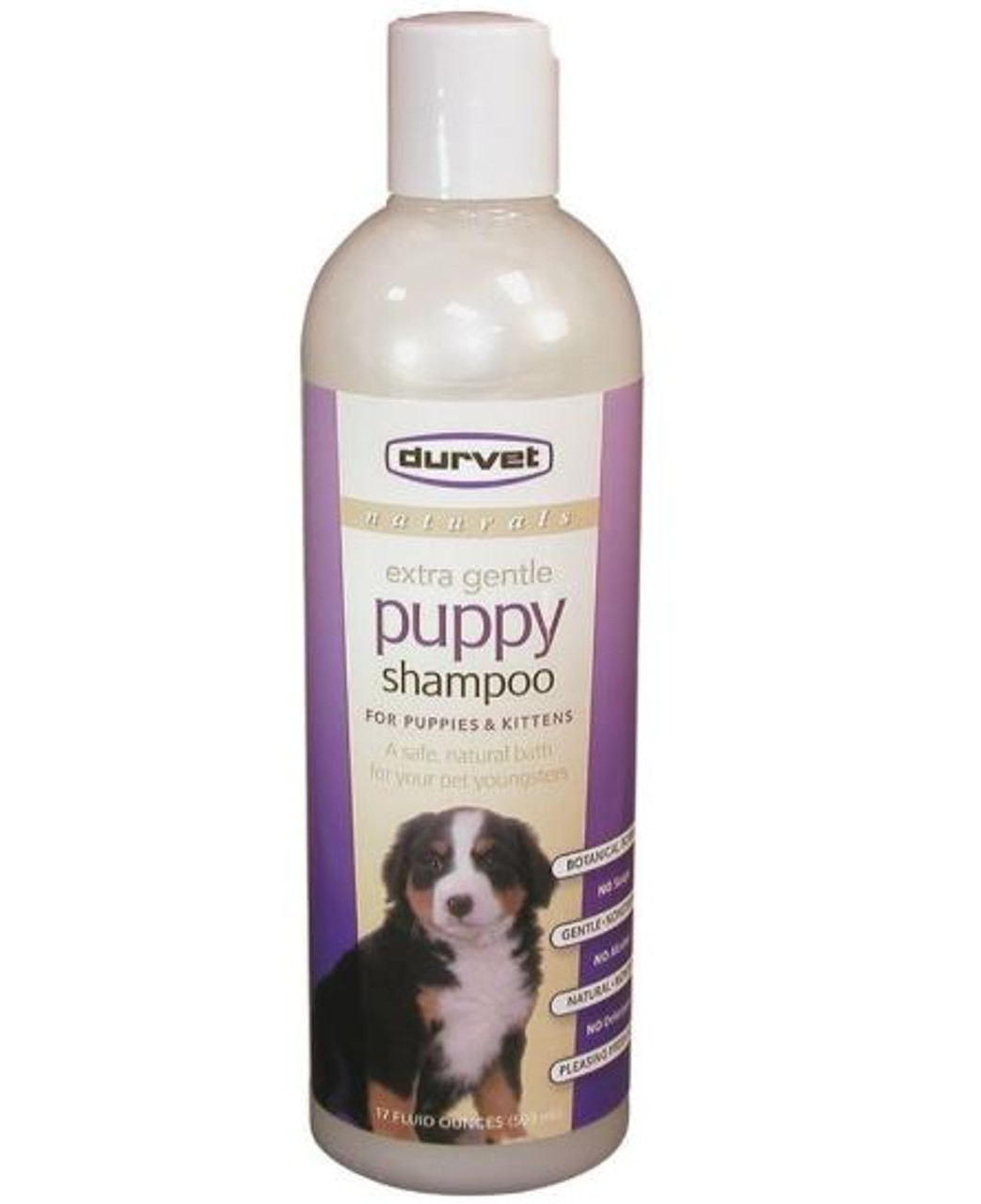 Durvet Naturals Extra Gentle Pet Shampoo， 17oz.