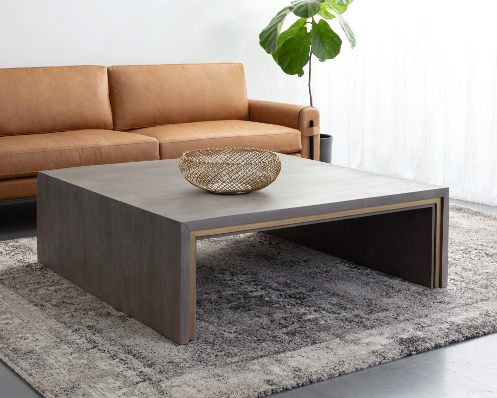 Hilbert Coffee Table   Transitional   Coffee Tables   by Sunpan Modern Home  Houzz