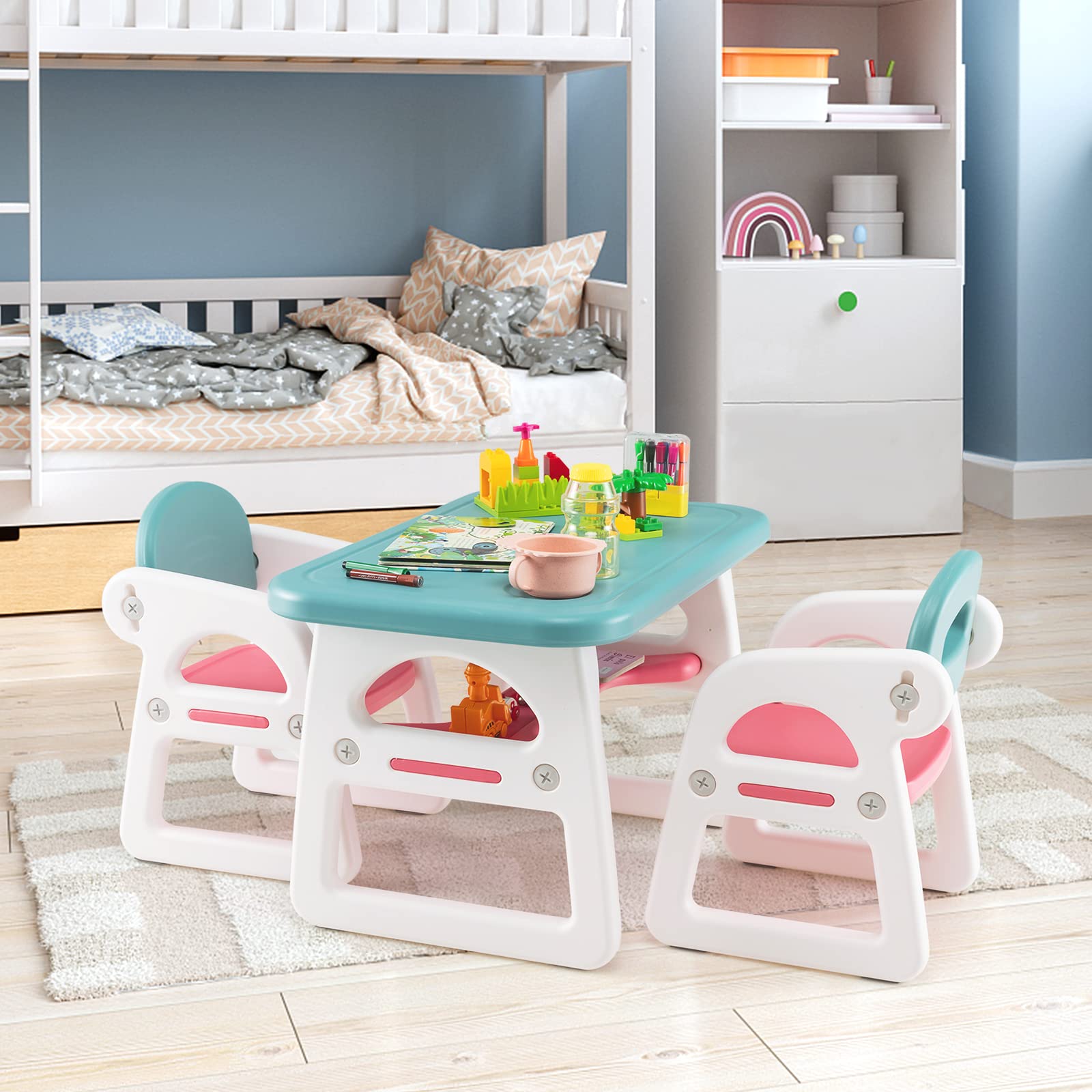 Costzon Kids Table and Chair Set