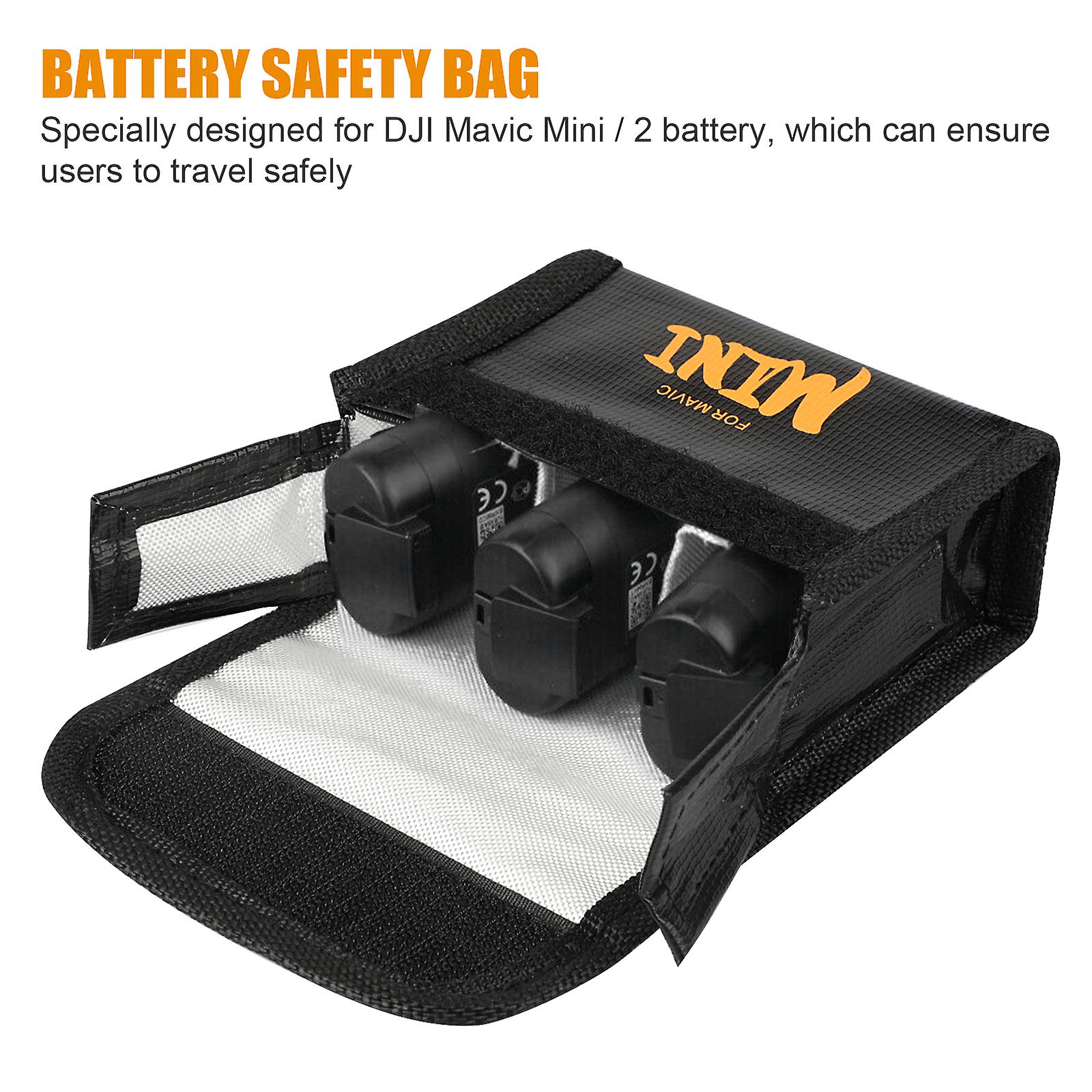 Fireproof Storage Lipo Battery Safe Bag For Dji Mavic Mini/2 Drone