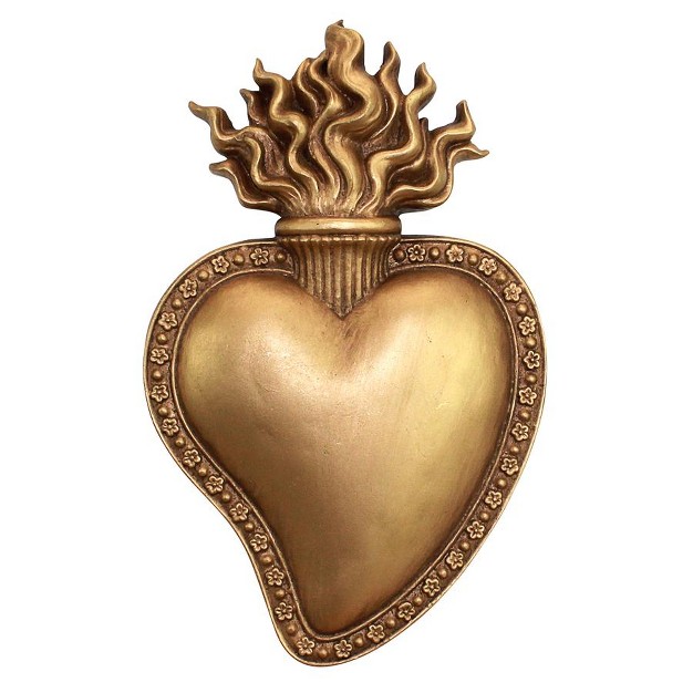 Design Toscano Most Sacred Heart Of Jesus Wall Sculpture