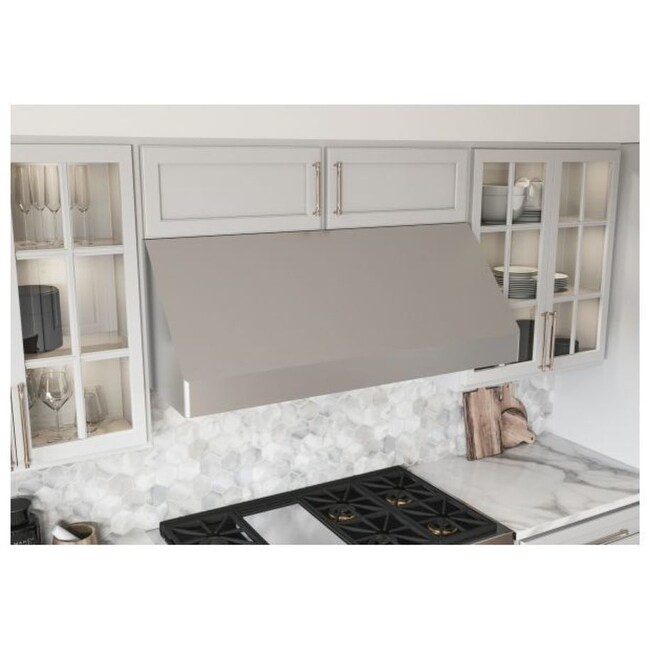 Zephyr 650 CFM 54 Inch Wide Wall Mounted Range Hood with Airflow