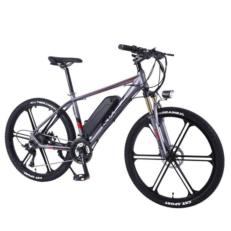 Cheap price street usd cool design 26 inch white color e bike high performance motor electric mountain bike with LCD display