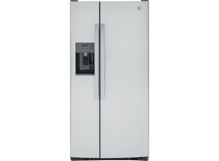 GE 23 Cu. Ft. Fingerprint Resistant Stainless Steel Side-By-Side Refrigerator