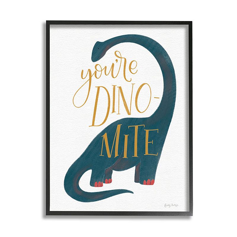 Stupell Home Decor You're Dino-Mite Dinosaur Framed Wall Art