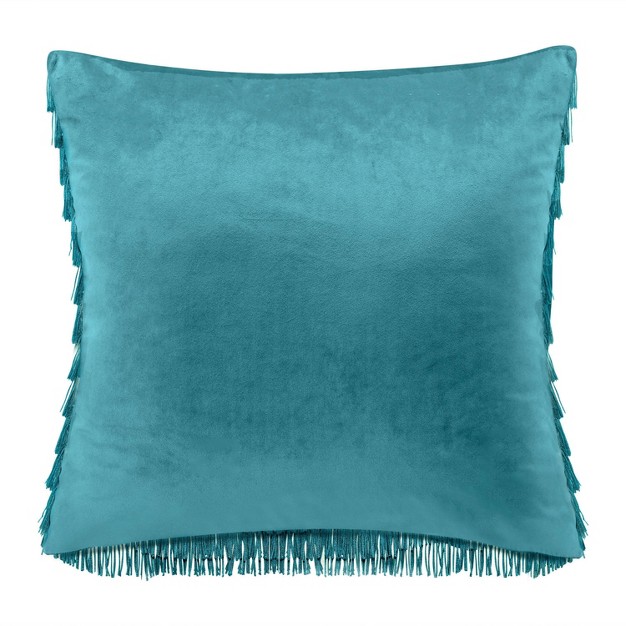 Oversize Gatsby Fringe Square Throw Pillow Edie home