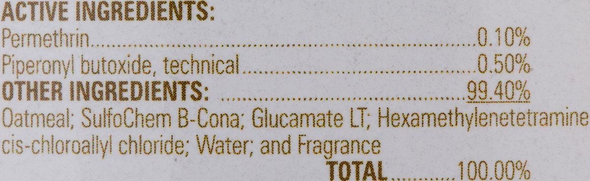 Sentry Flea and Tick Oatmeal Hawaiian Ginger Shampoo for Dogs