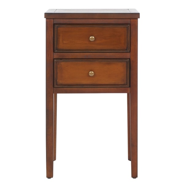 SAFAVIEH Toby Brown End Table - 16.9