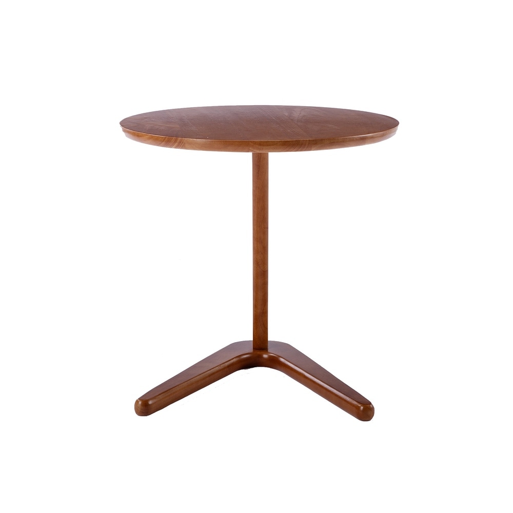 COOLMORE Side Table Round  Small Accent Table Modern End Table for Living Room /Bedroom/ Office