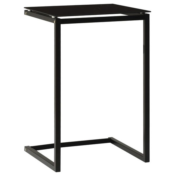 vidaXL Side Table Black 15.7