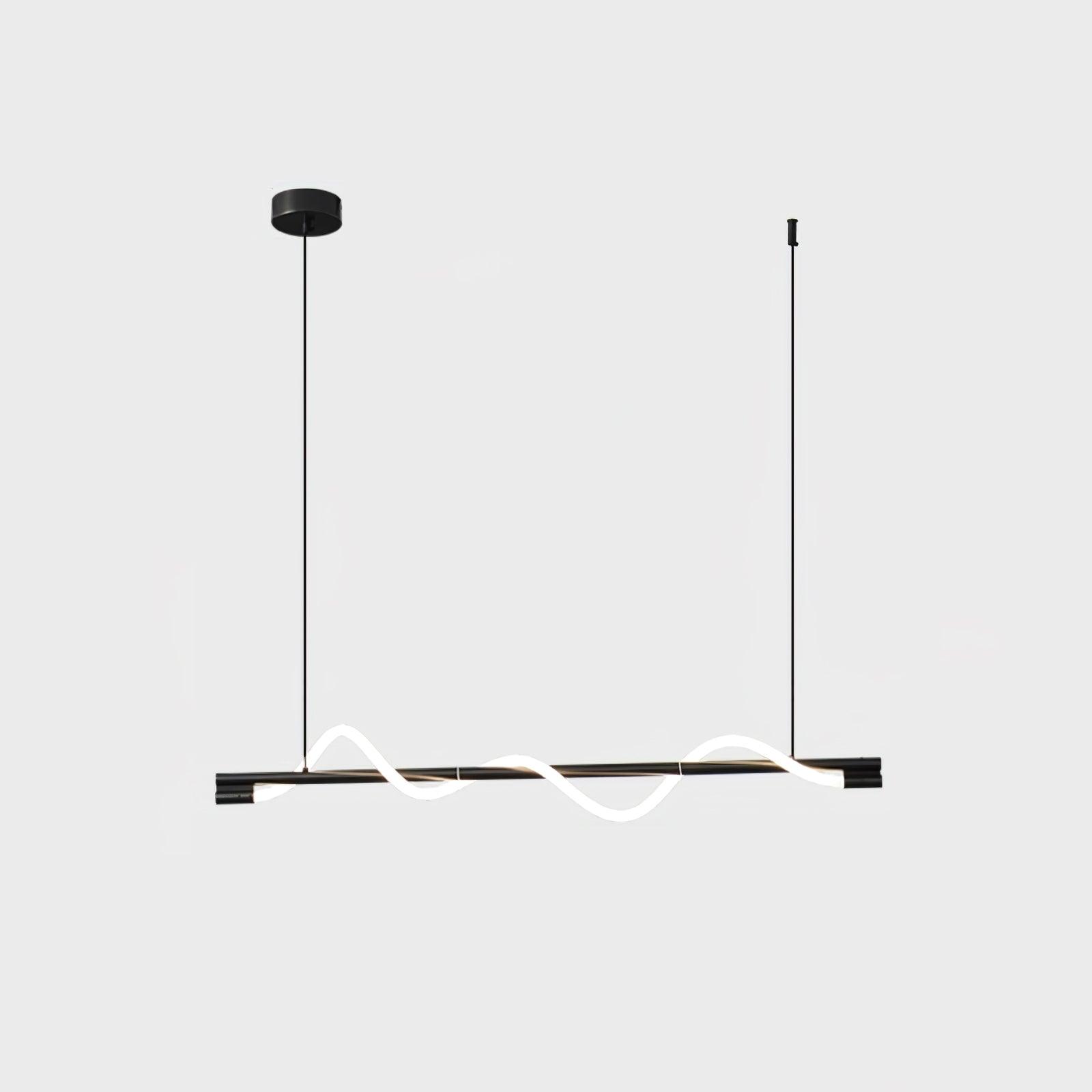 Linear Curve Island Pendant Lamp