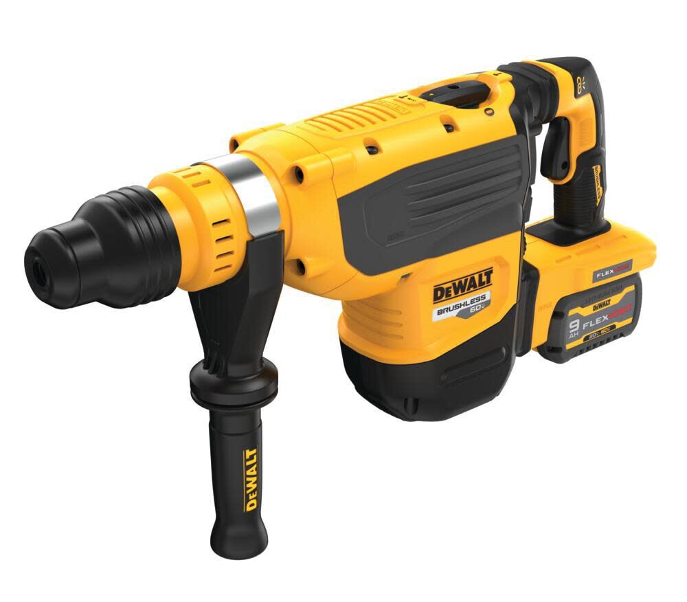 DEWALT 60V MAX Combination Rotary Hammer Kit Brushless SDS MAX 1 7/8