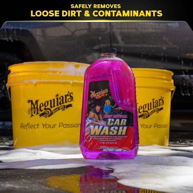 Meguiars 64oz Deep Crystal Car Wash