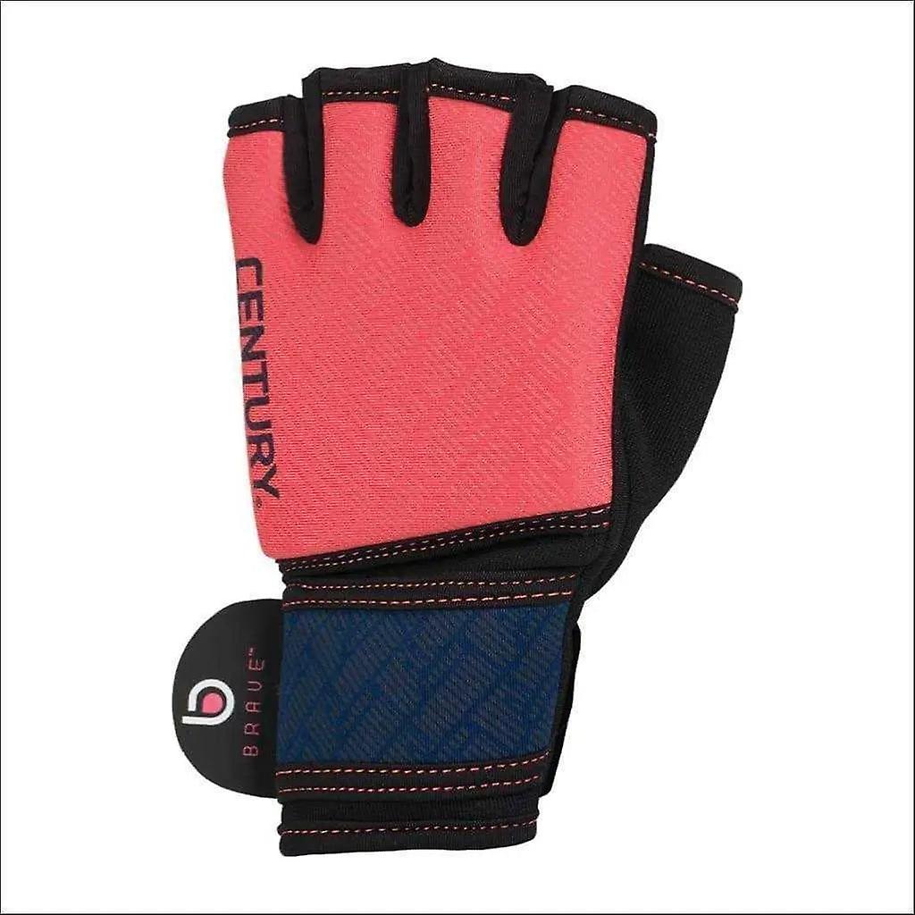 Century brave ladies gel gloves coral/navy