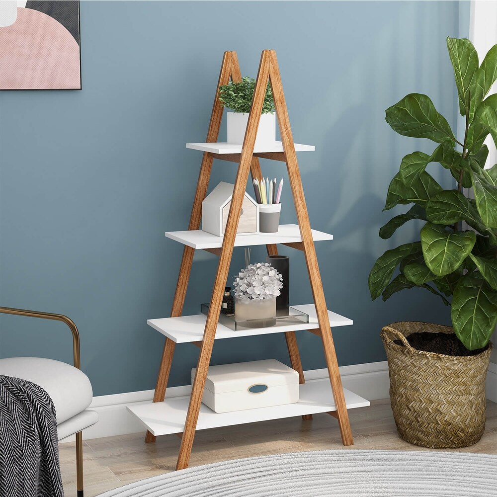 4 Tier A Frame Ladder Shelf 53.54\