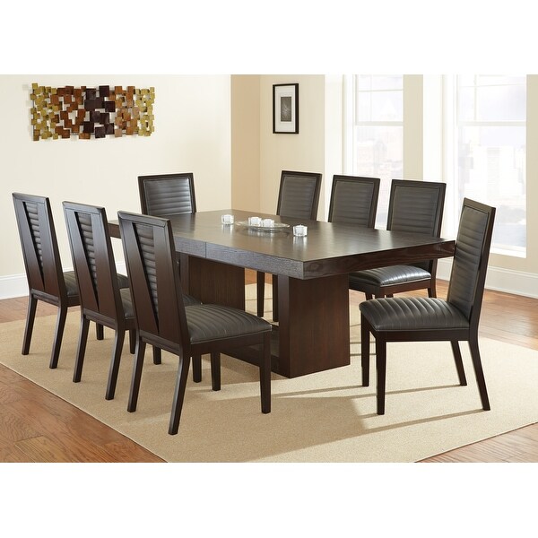 Strick and Bolton Holzer Espresso Dining Chair (Set of 2)