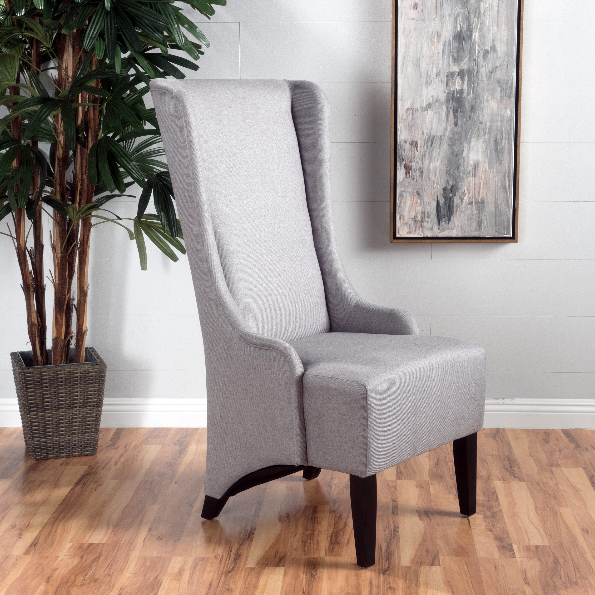 Sheldon Traditional Design High Back Fabric Dining Chair